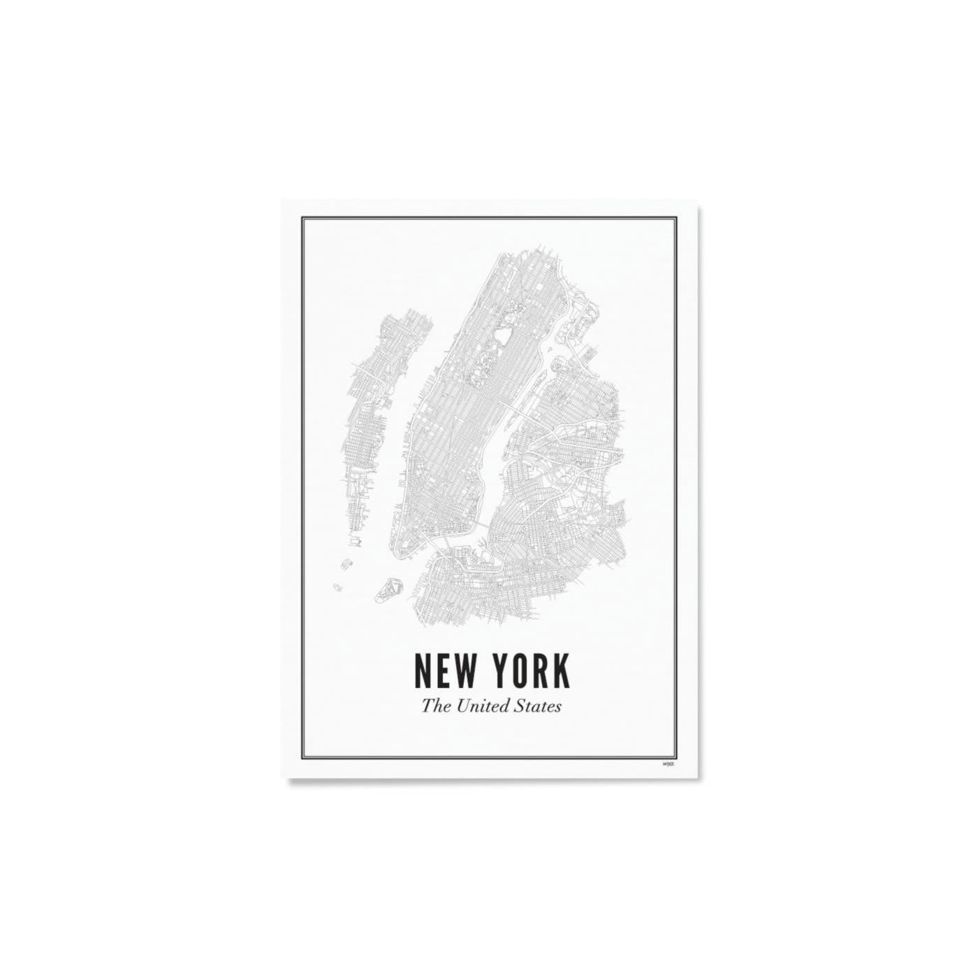 - Affiche Ville New York