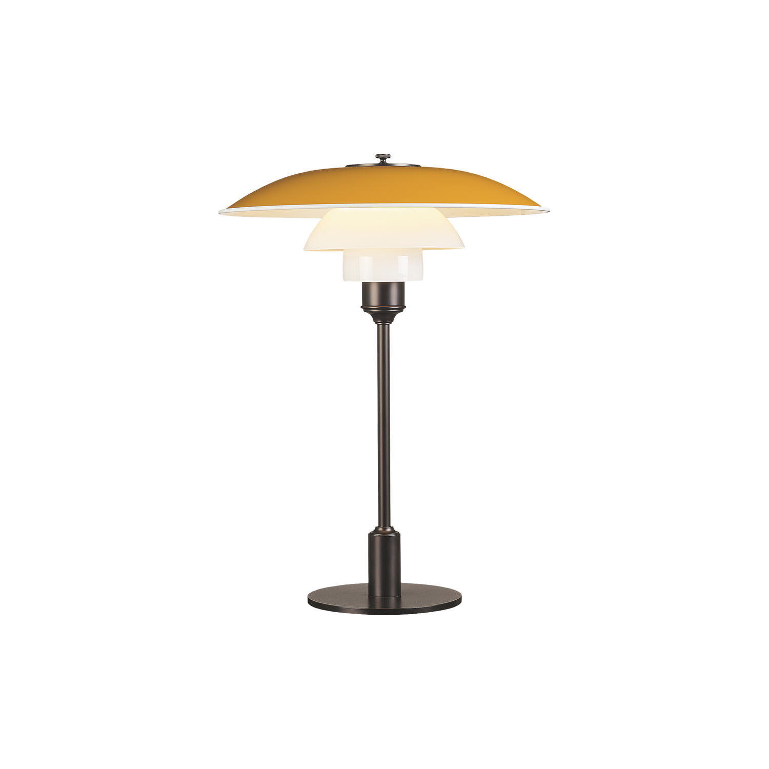 PH 3&frac12;-2&frac12; bordlampe, gul