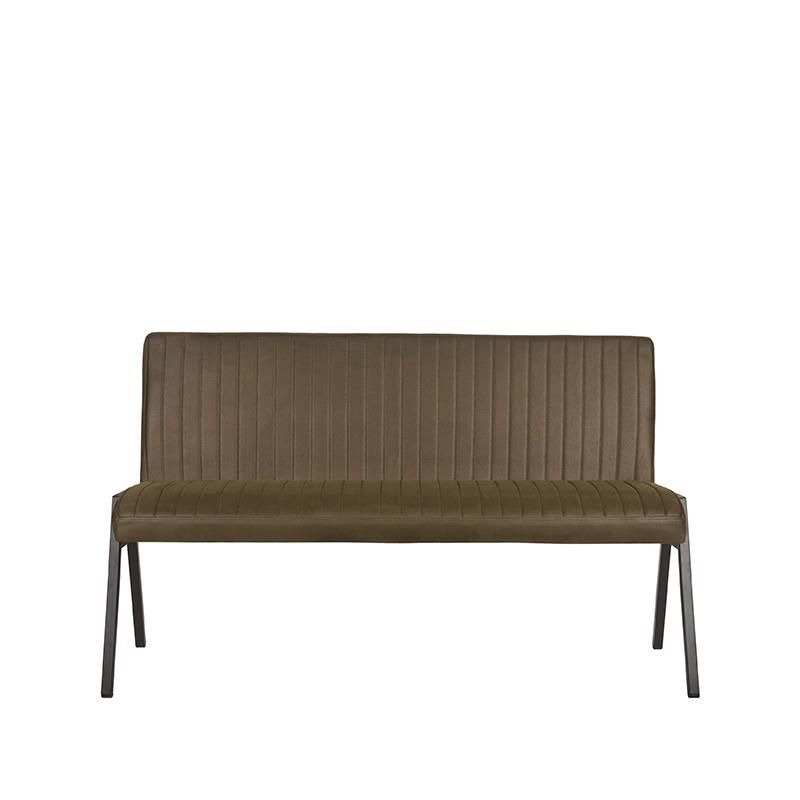 LABEL51 Eetkamerbank Matz - Donkergroen - 145x62x86cm