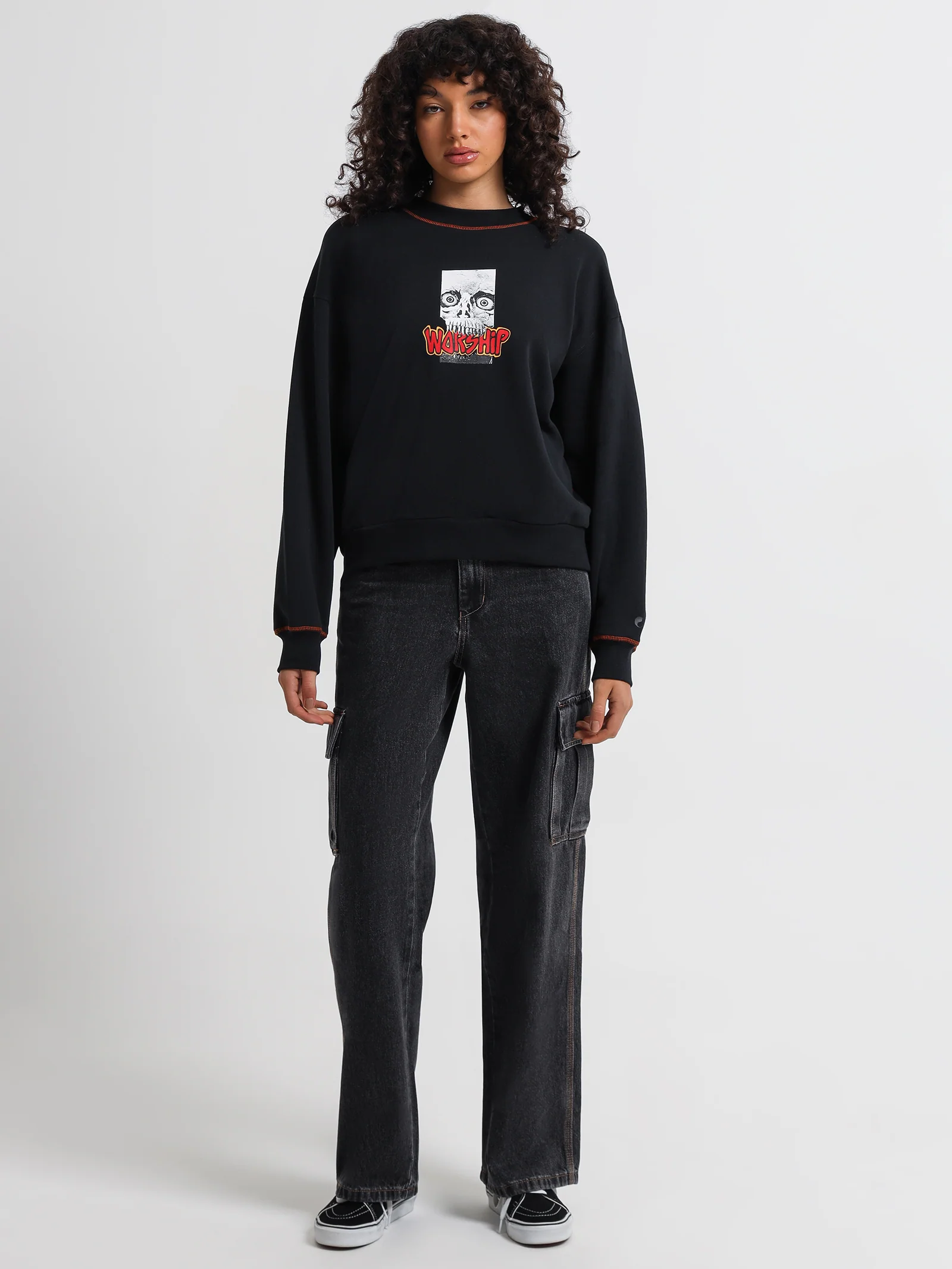 Sloucher Cargo Jeans
