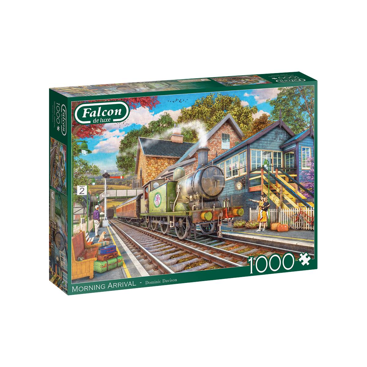 Falcon Morning Arrival Jigsaw Puzzle 1000 Pieces