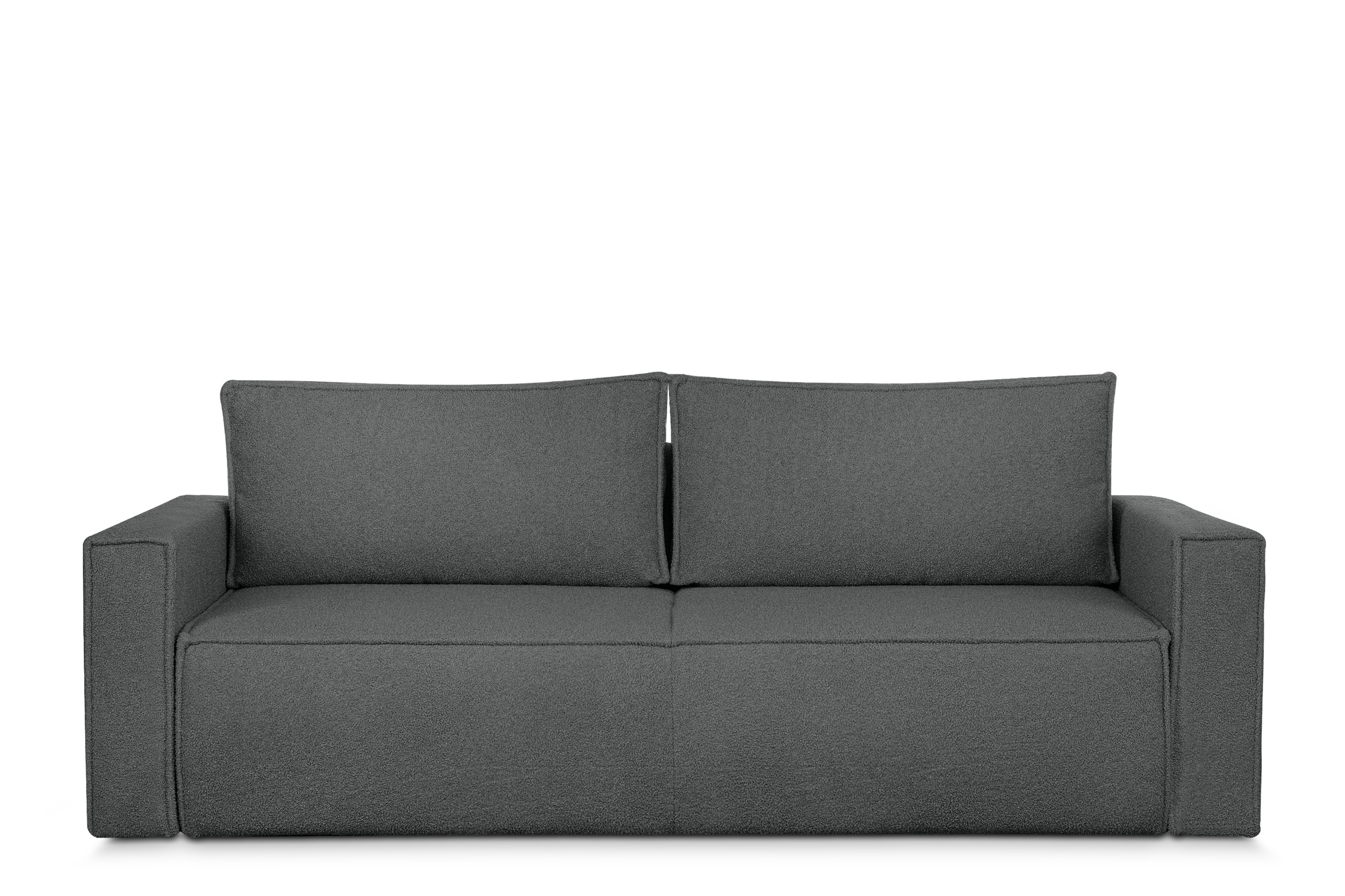 KONSIMO NAPI II Sofa 3-osobowa, kolor antracyt