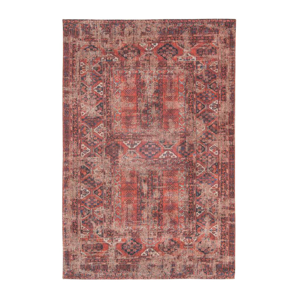 Louis de Poortere Hadschlu Vloerkleed 140 x 200 cm - Red Brick