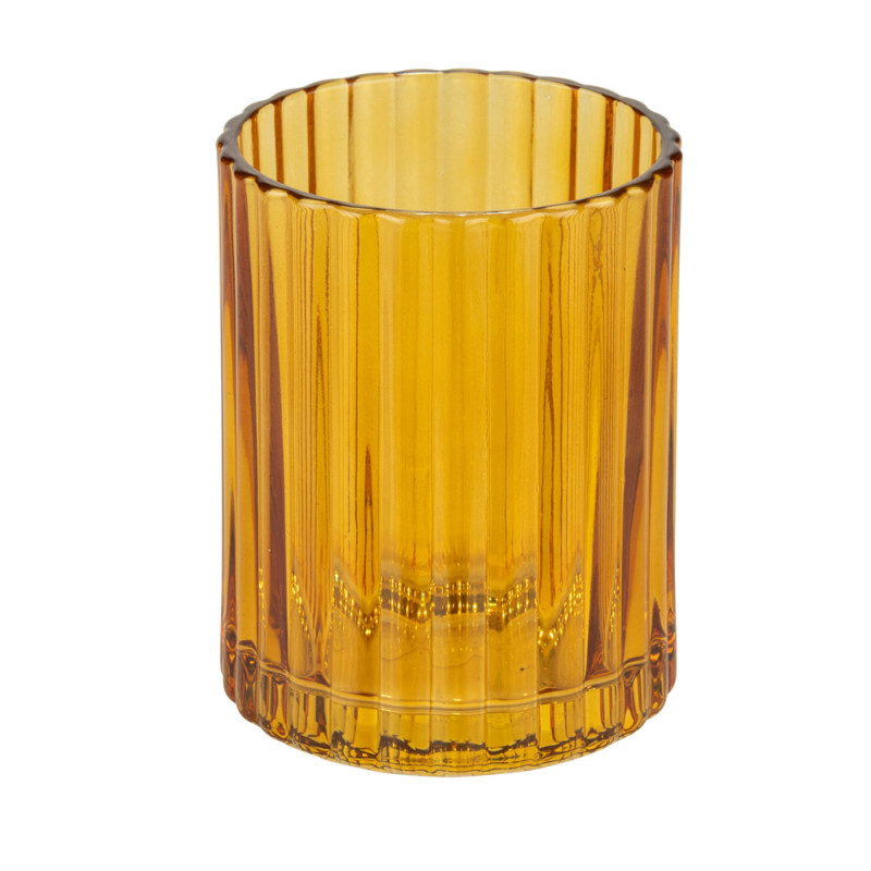Verre à poser Pompei ambre WENKO