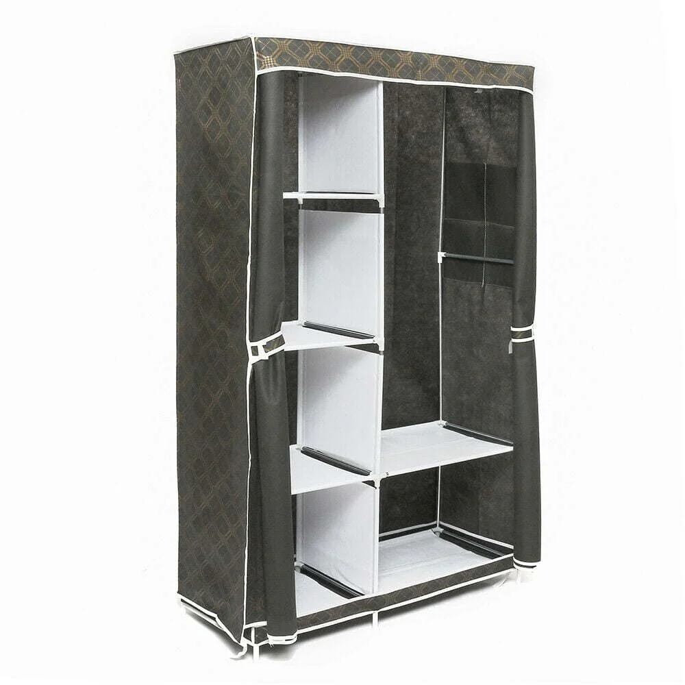 Portable and Breathable Fabric Wardrobe Organizer