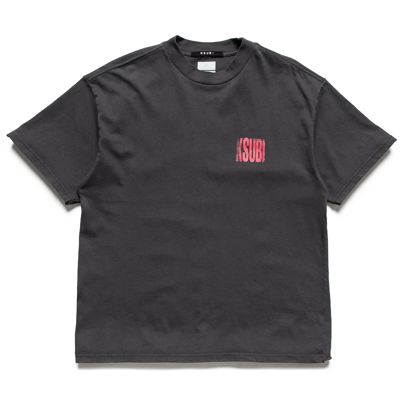Ksubi Panthera Ekcess Tee - Faded Black