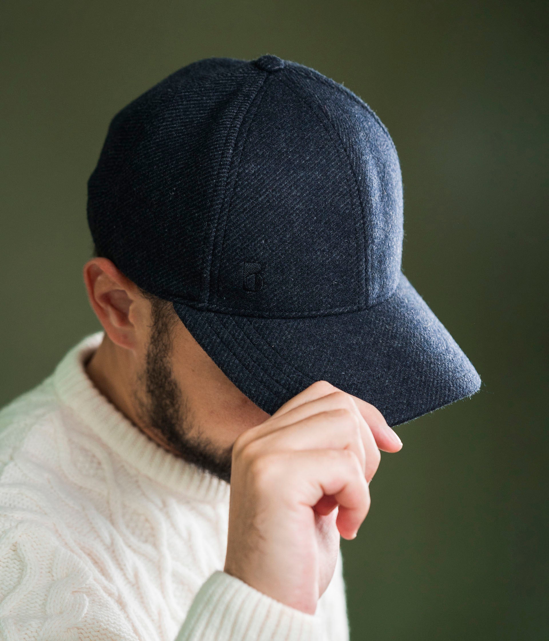 Casquette Donatien marine