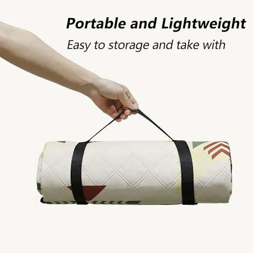 NNEOBA Portable Folding Camping Mat Waterproof Picnic Pad