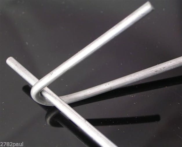 Quick Release Crab Pot Bait Clip - Galvanised Steel