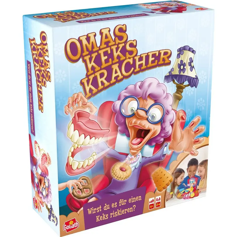 Kinderspiel Omas Keks Kracher