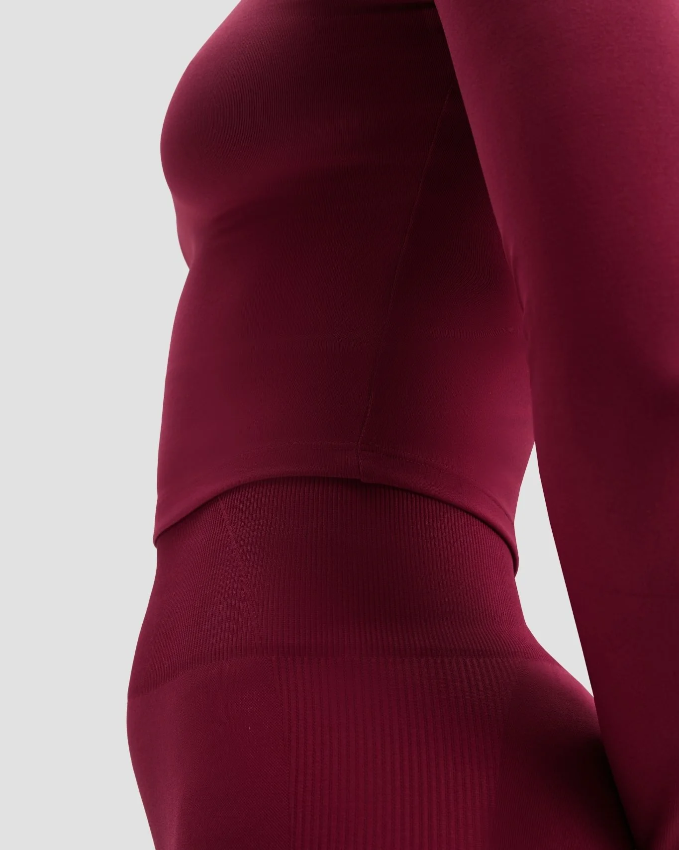 Elevate™ Compression Long Sleeve Top | Cherry Berry
