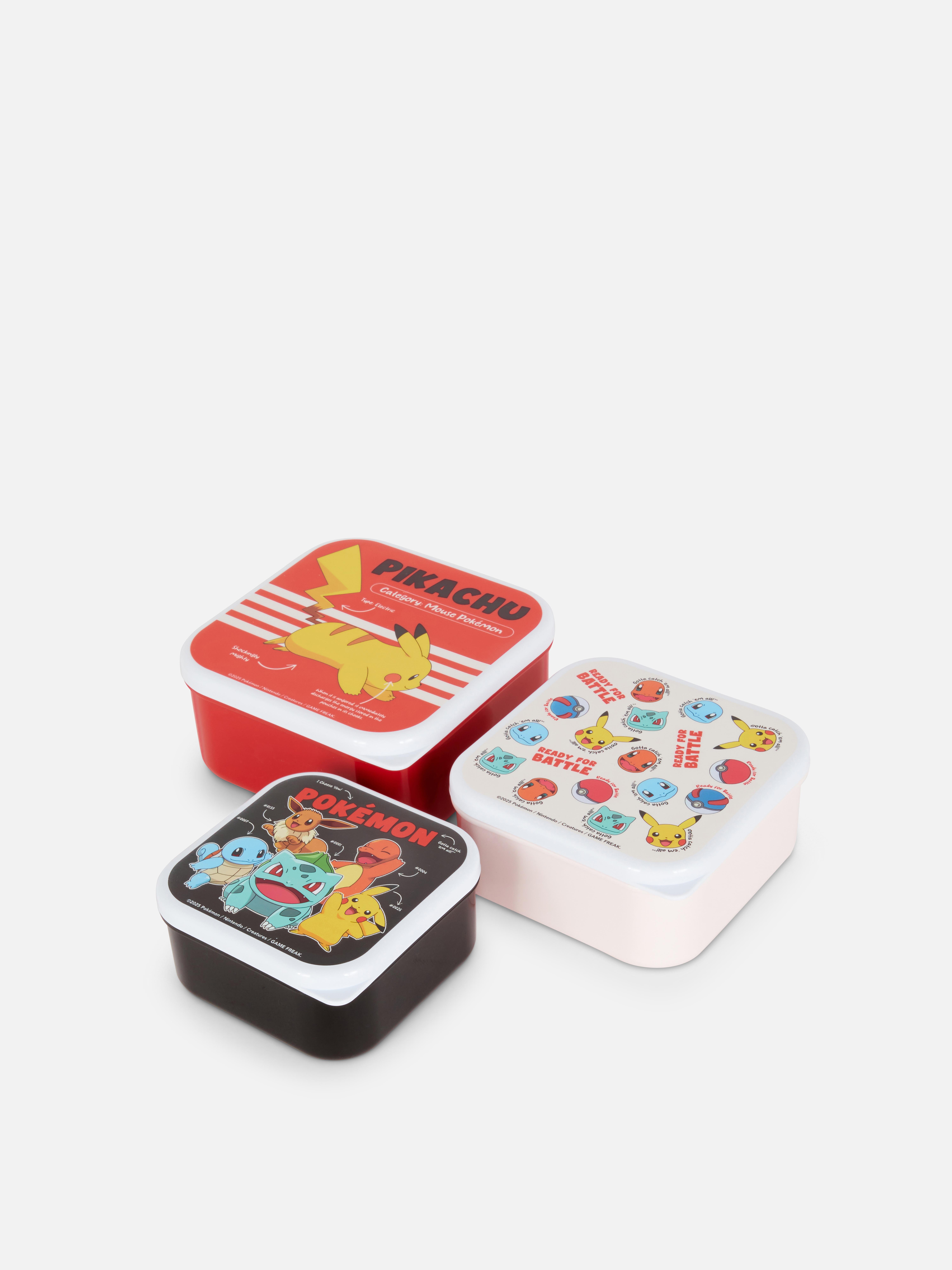 3pk Pokémon Snackpots