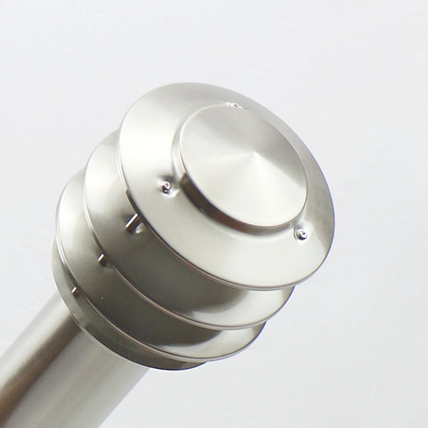 Borne Kayin-3 en inox E27 60W - éclairage extérieur design
