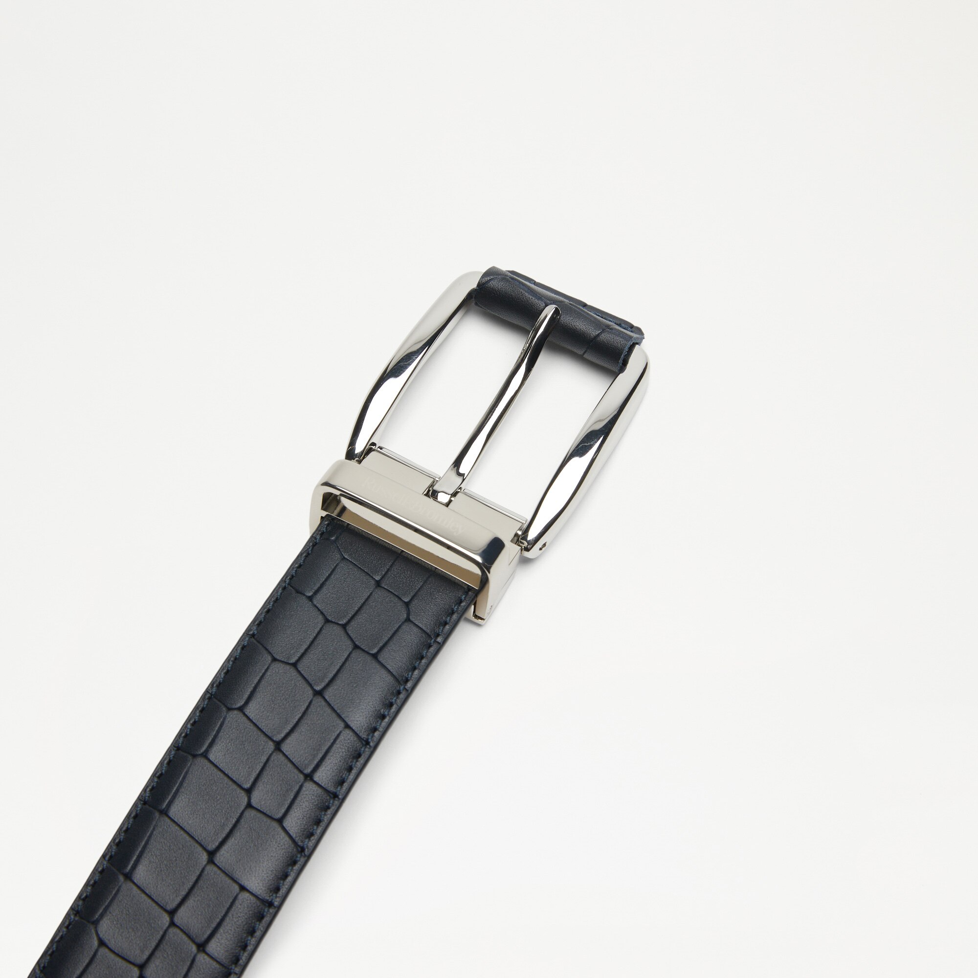 SanmarinoCroc-Effect Belt