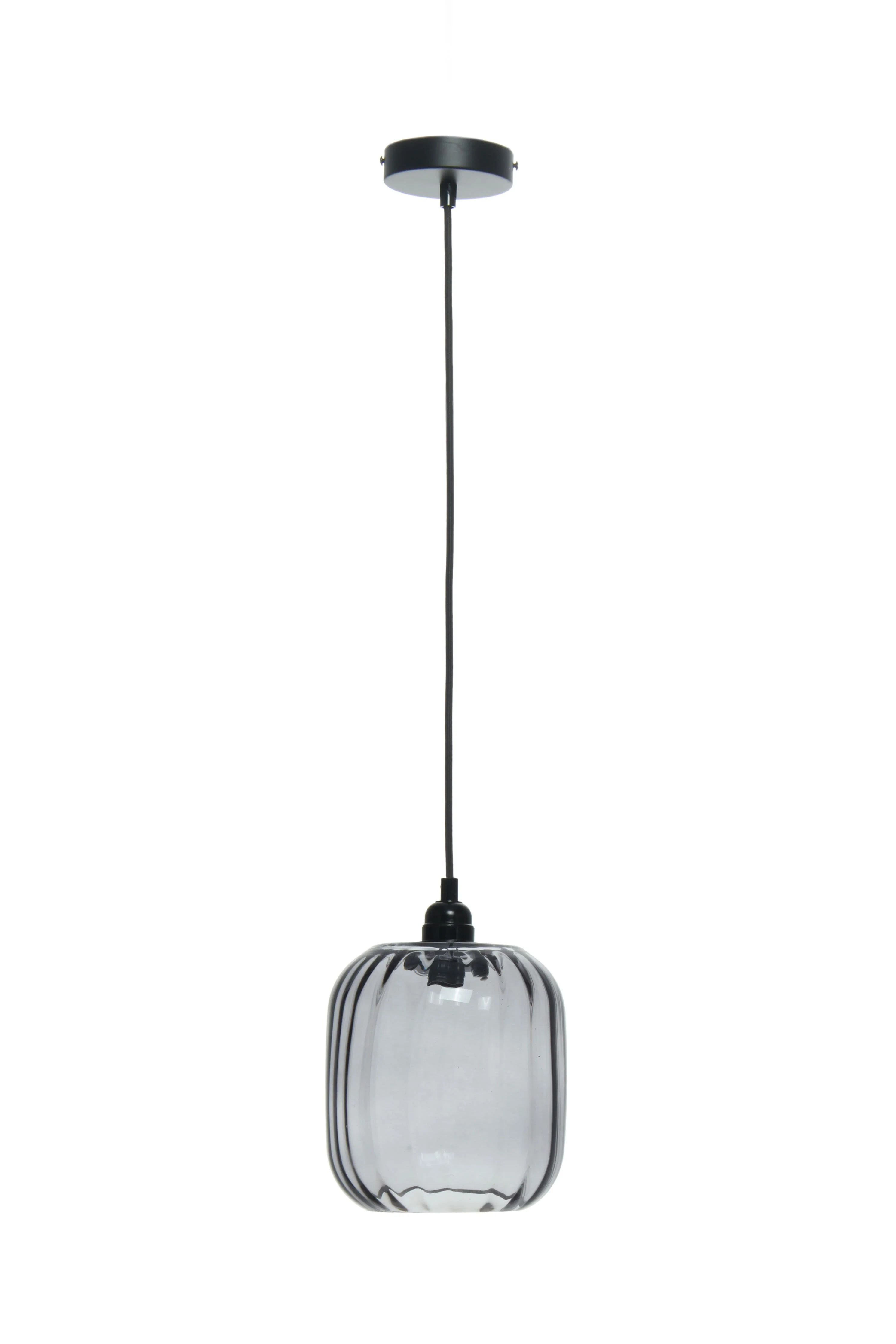 Glazen hanglamp Gloria rond