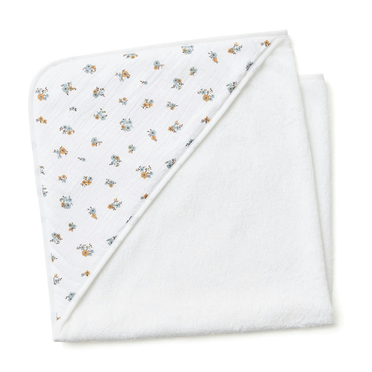 - Cape de bain bébé fleurs