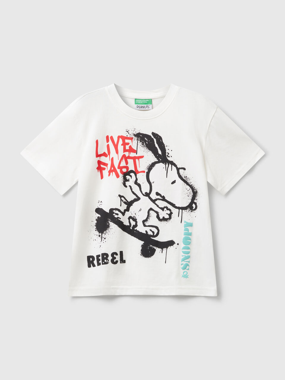 Regular fit t-shirt with &copy;Peanuts print