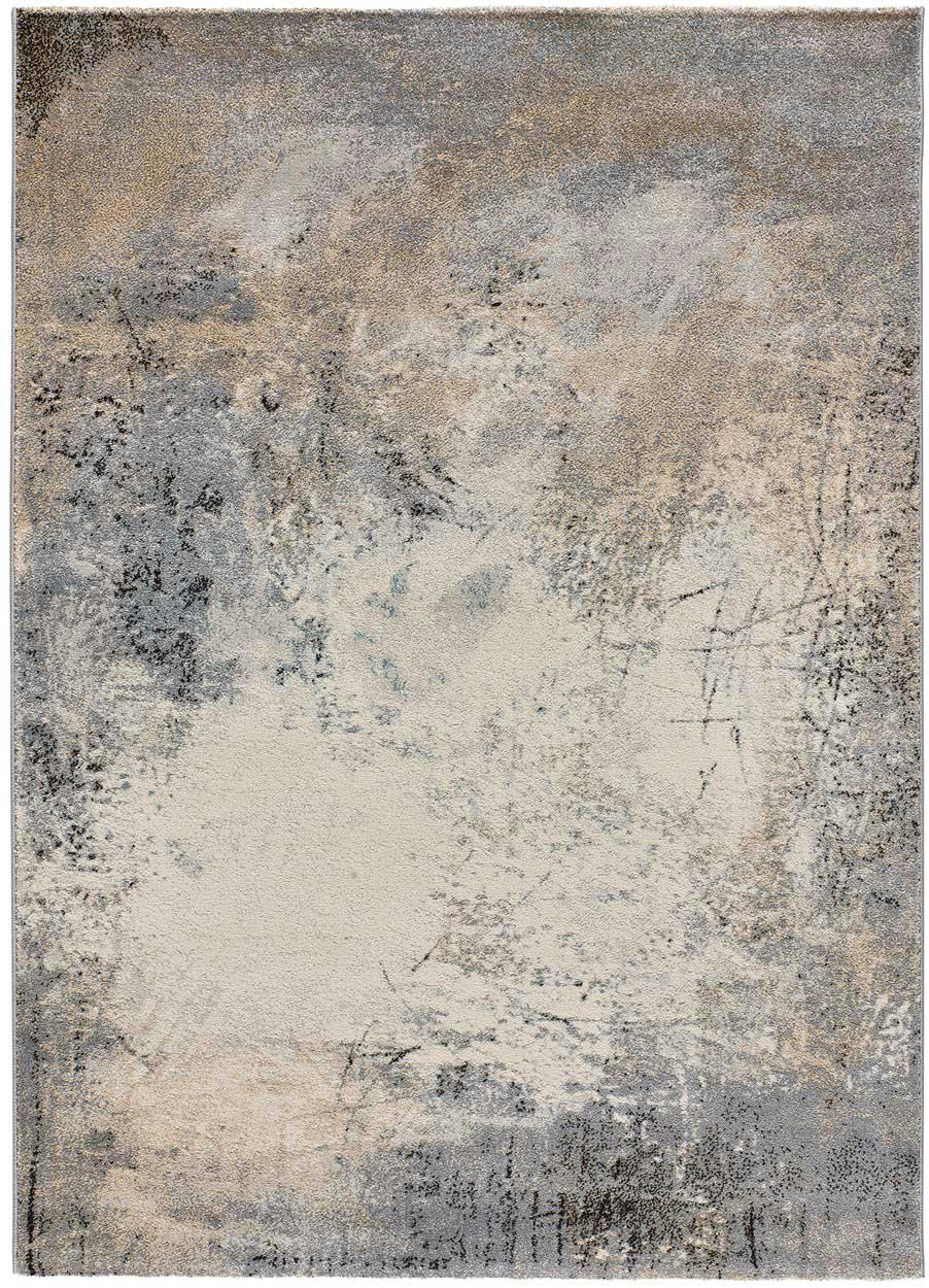 BEIRE - Tapis abstrait en beige, 080X150 cm