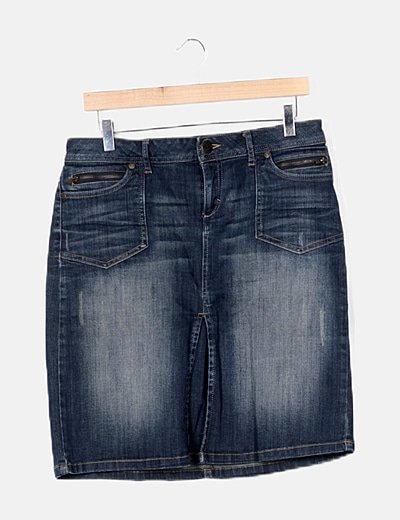Camaïeu denim skirt