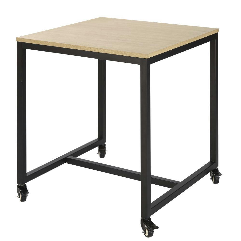 Hudson Business - Table à manger professionnelle à roulettes L70