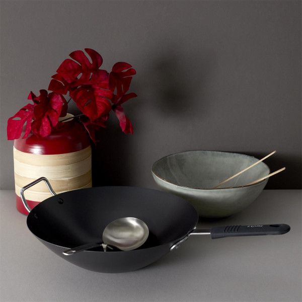 Misa ceramiczna sałatkowa Luna 3L szara