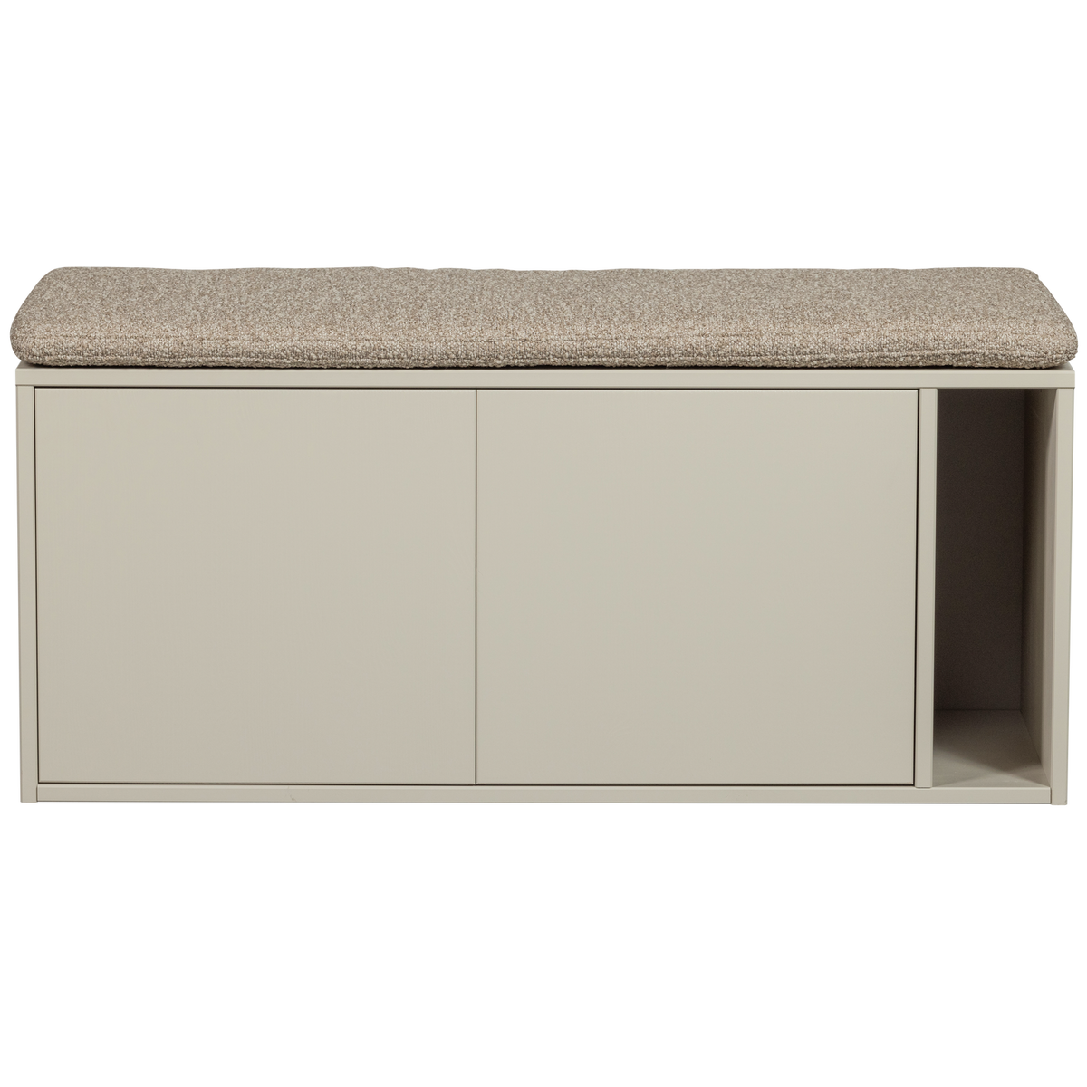 vtwonen tv-meubel/bankje incl. kussen Settle Down - Grenen - Dust - 50x108x44