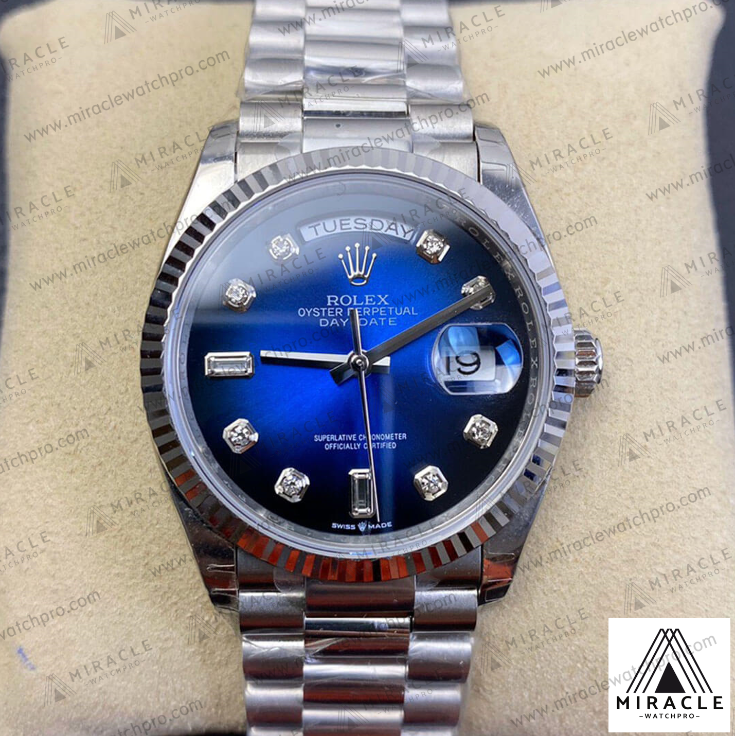 ROLEX-DAY DATE-ref.M128239-0023-Elite Clone-36mm-Replica Watch