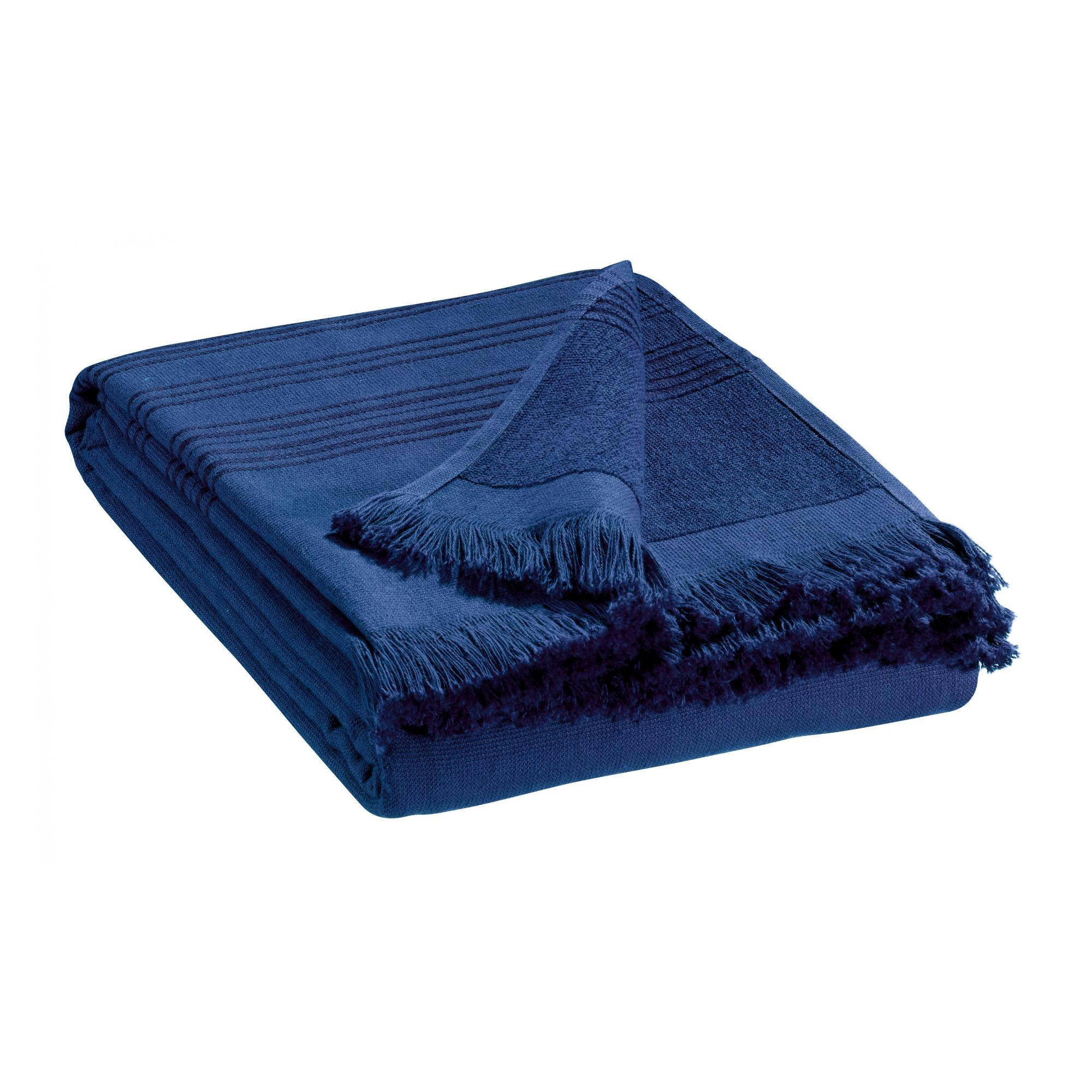 CANCUN - Drap hammam  en coton majorelle 90 x 180