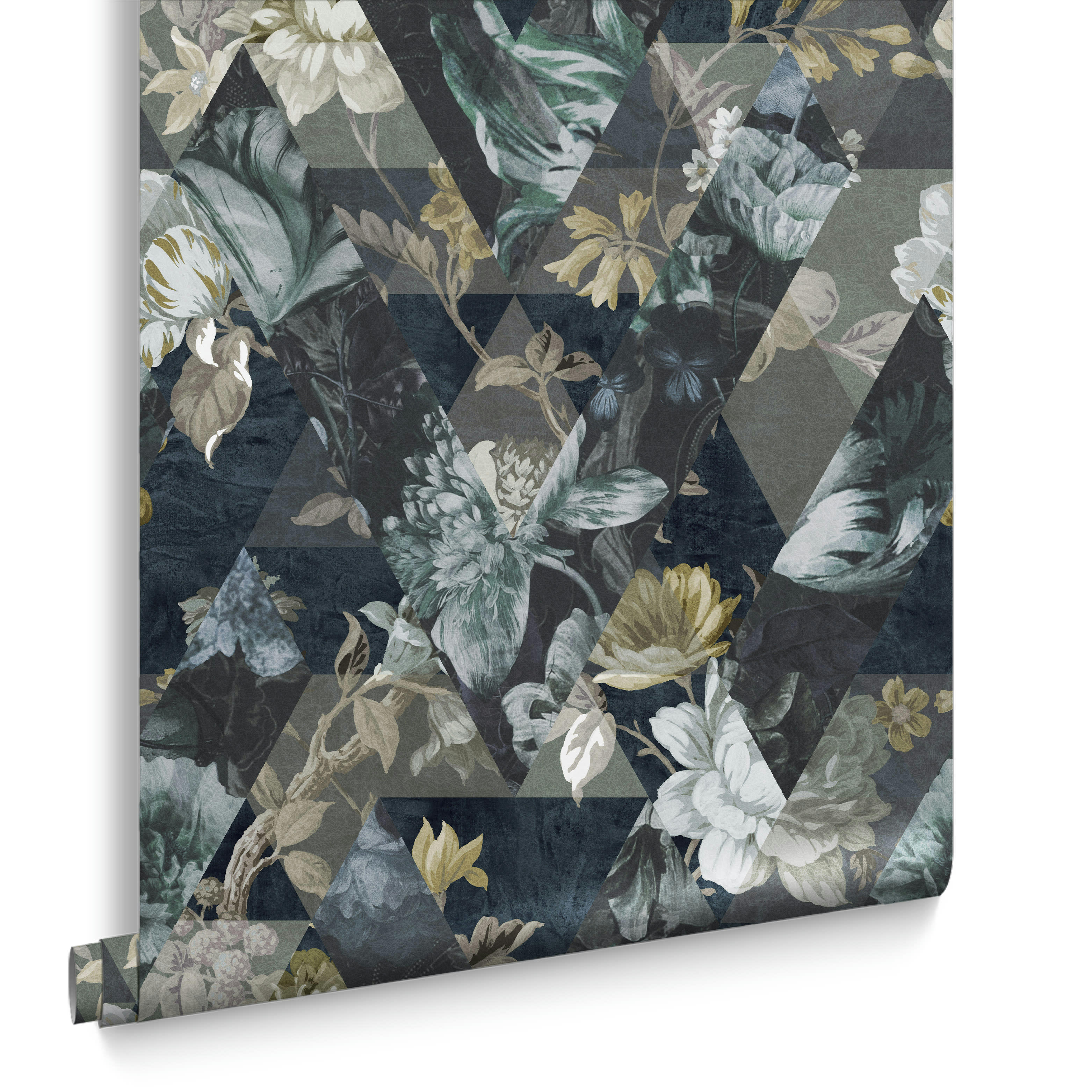 - papier peint timepiece gris 1005x52cm