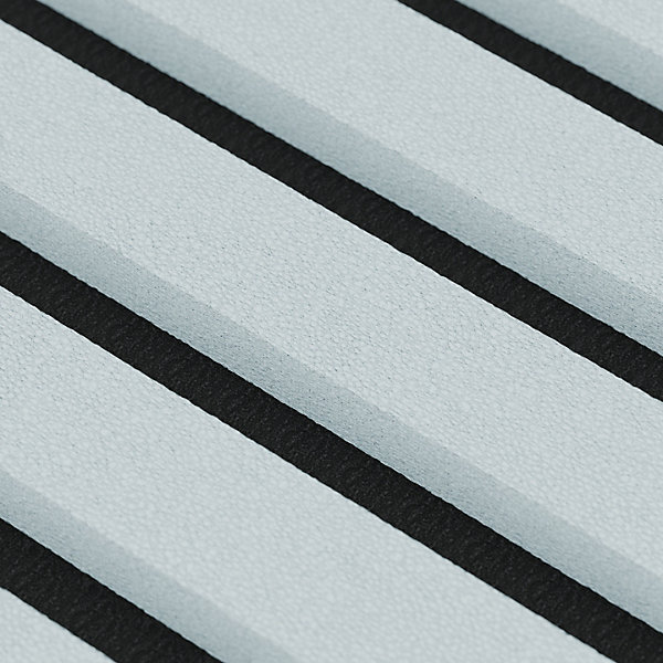 Panneau Acoustique 21mm - Gris Cuir - Feutrine Noire - 240x60cm - Lot de 2
