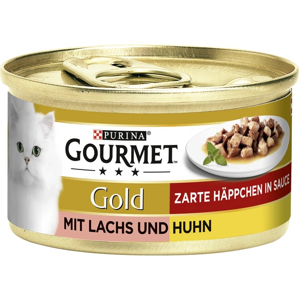 Katzen-Nassfutter, 12 Stück, je 85 g