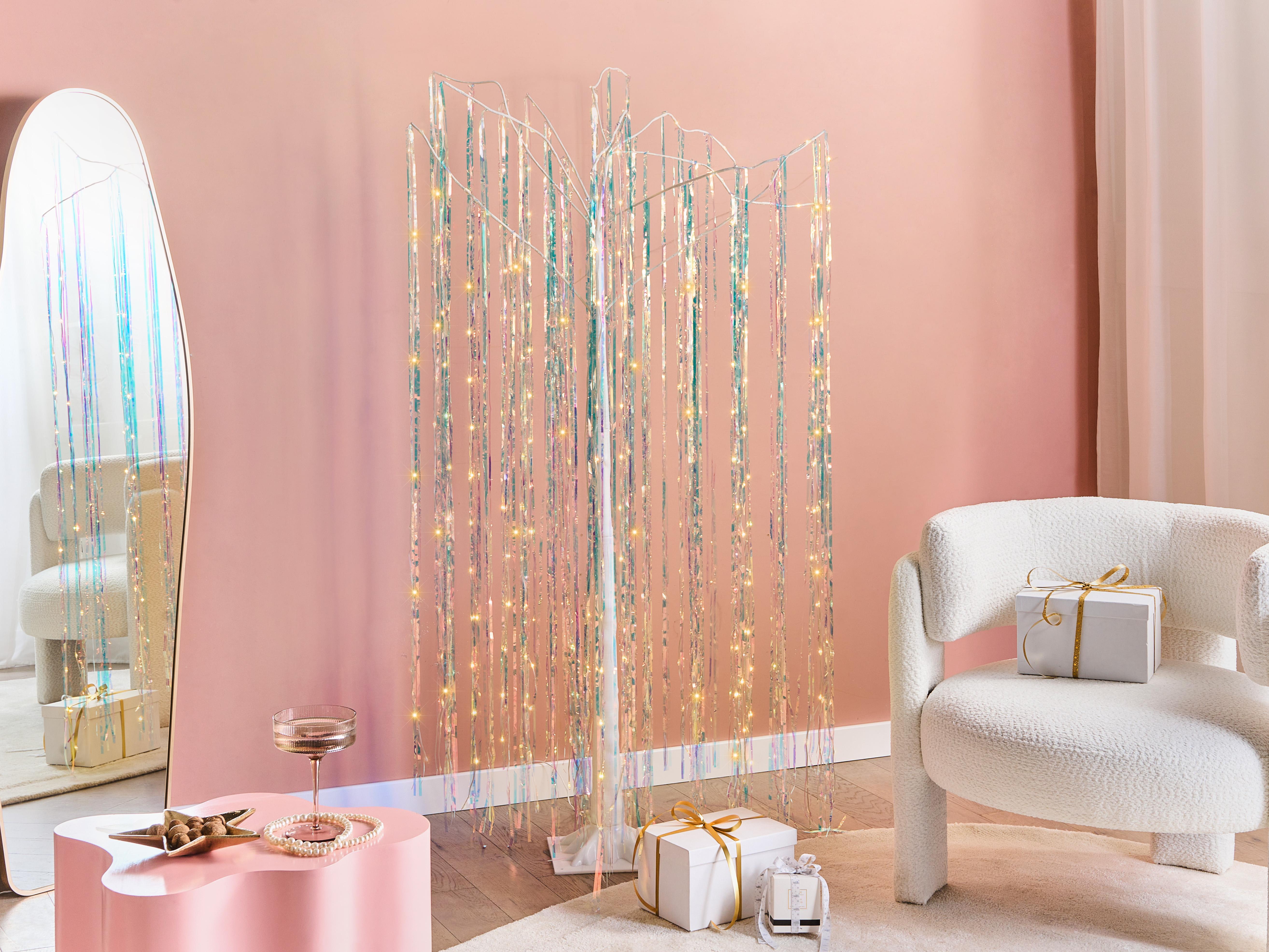 Outdoor Decoration LED BOREN Tree 163 cm Multicolour