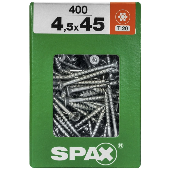 Universalschraube, 4,5 mm, Stahl, 400 Stk., TRX 4,5x45 XXL