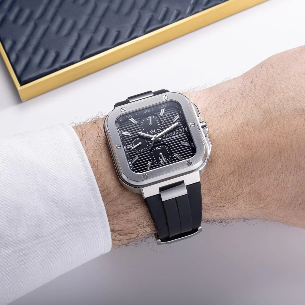CAP CAMARAT – SQUARE CHRONOGRAPHE – NOIR