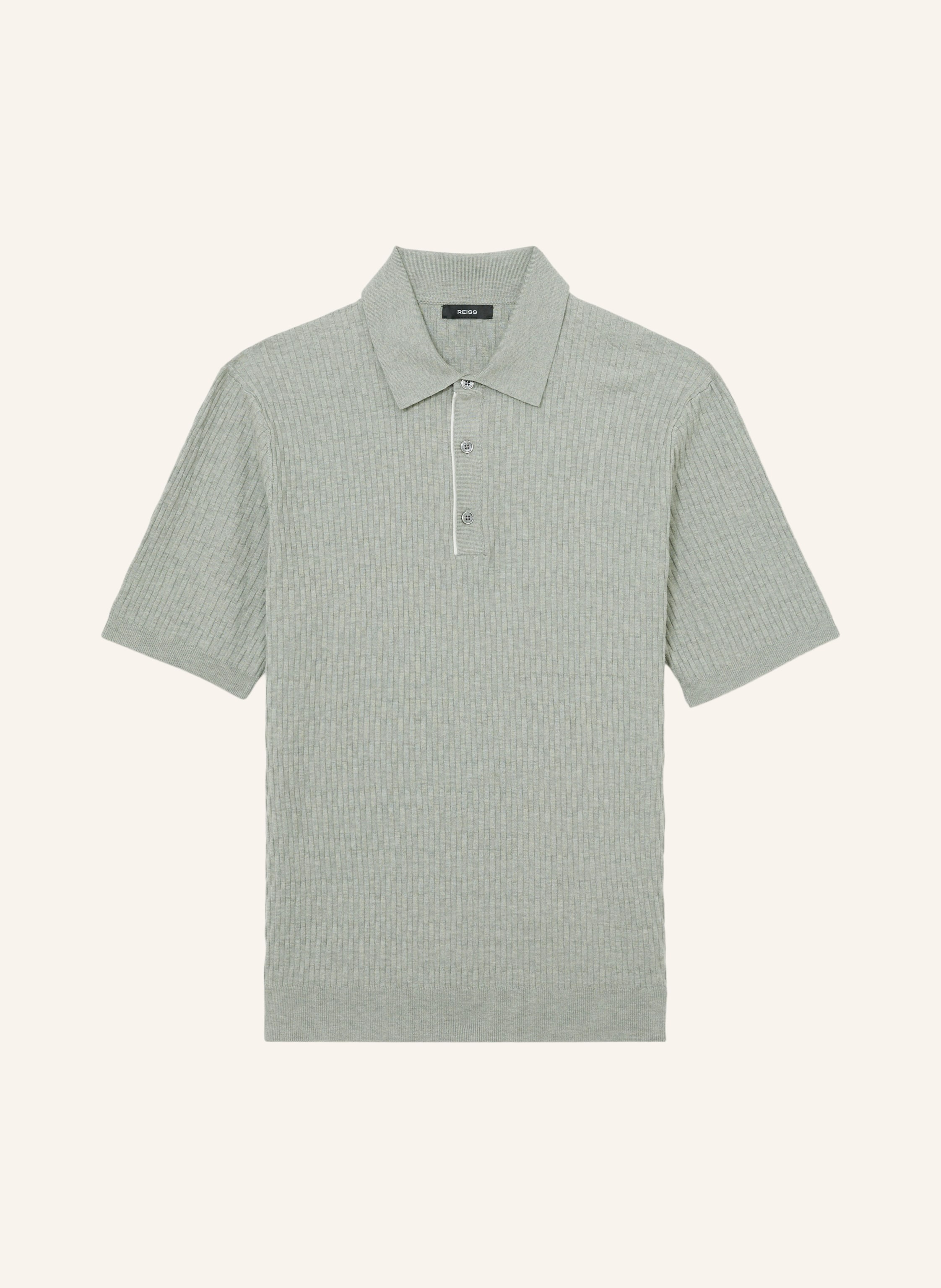 REISS Strick-Poloshirt ERA