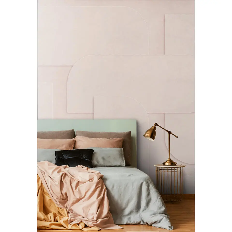 ESTAhome fotobehang 3D-motief blush - 300 x 279 cm