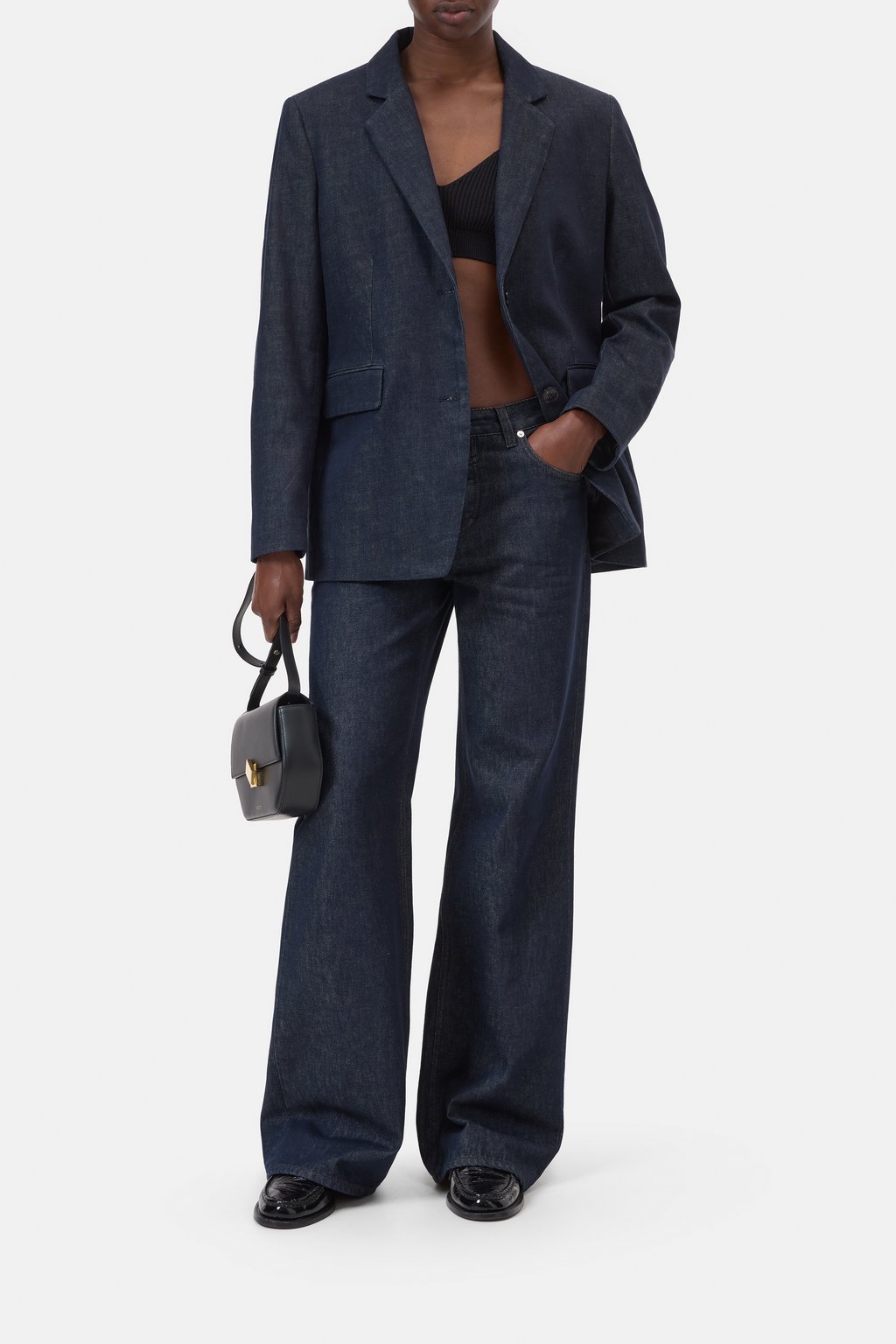 Lola Denim-Blazer