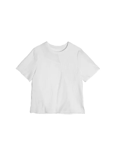 Patchwork Mesh Top - 25WDT247A