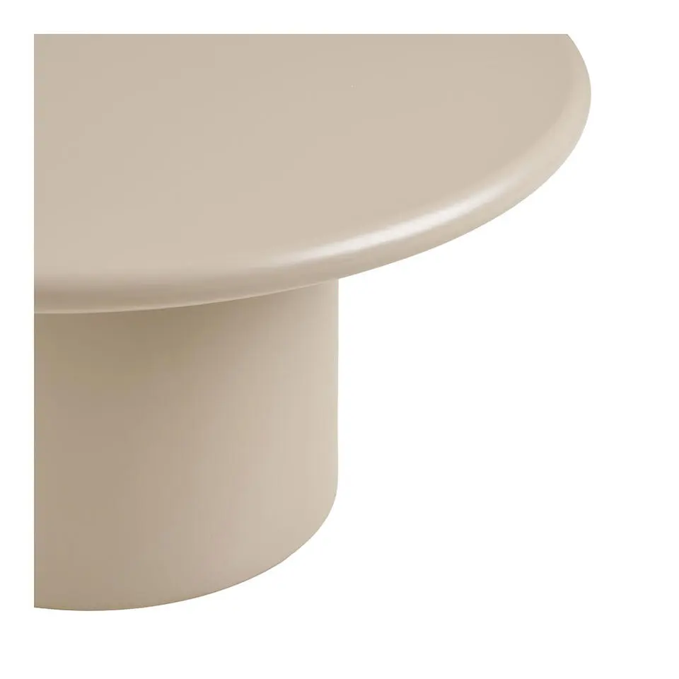 Salontafel Zand - Rond - 80x80x40cm - Nagano