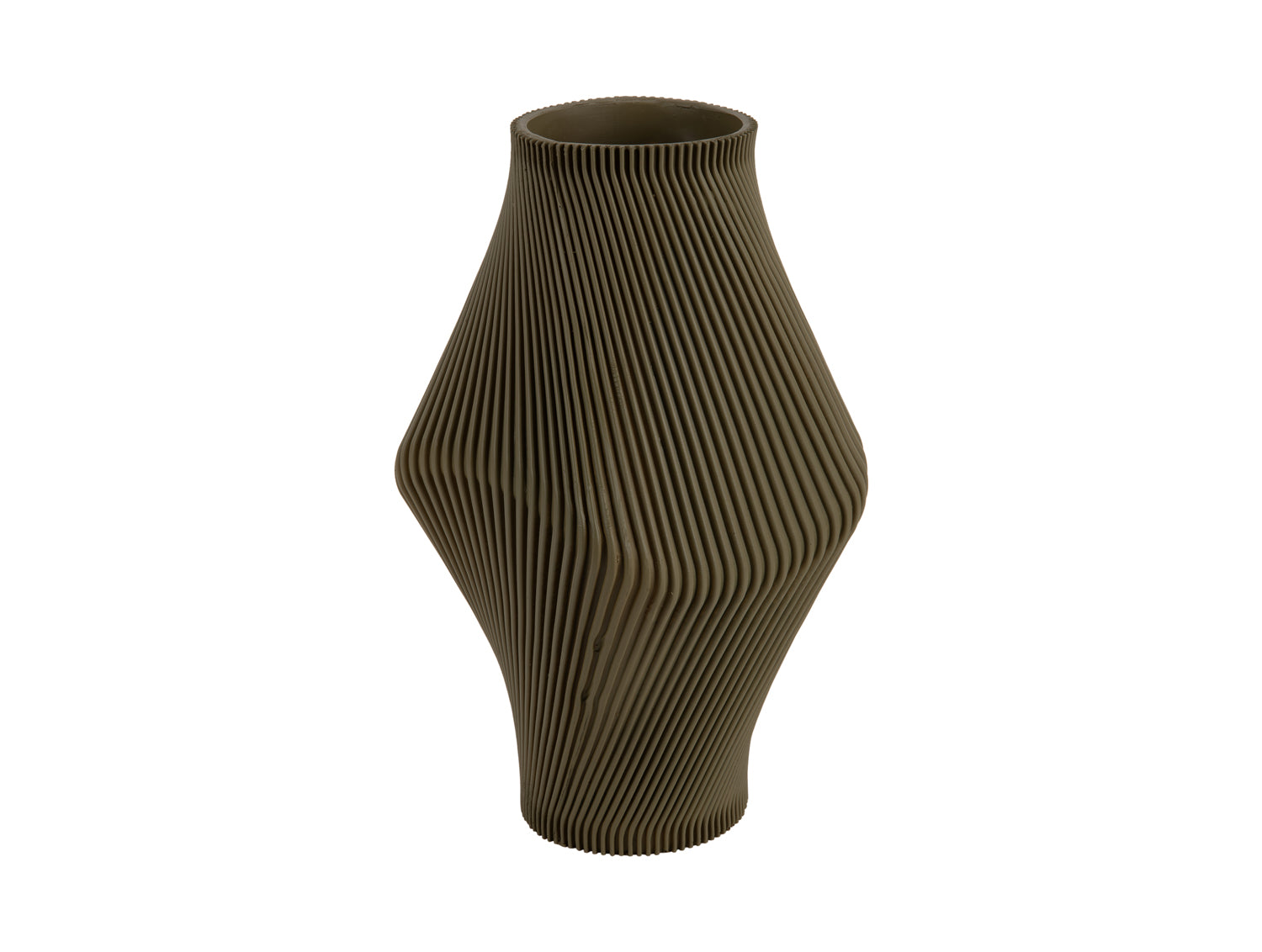 present time - Vase Twisted Rib Large