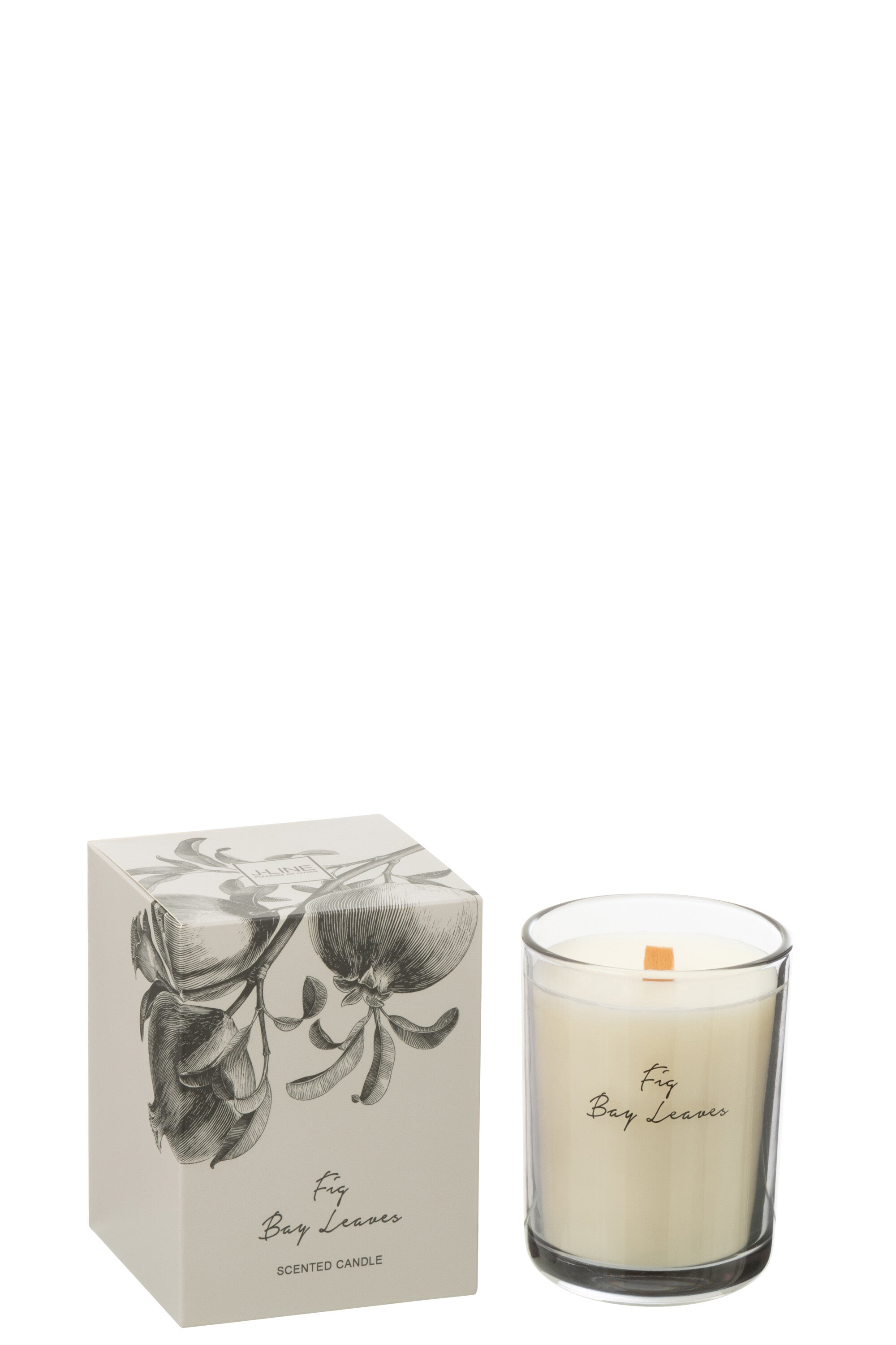 J-Line geurkaars Vijgen Bessen - Fig Bay Leaves - large - 50U
