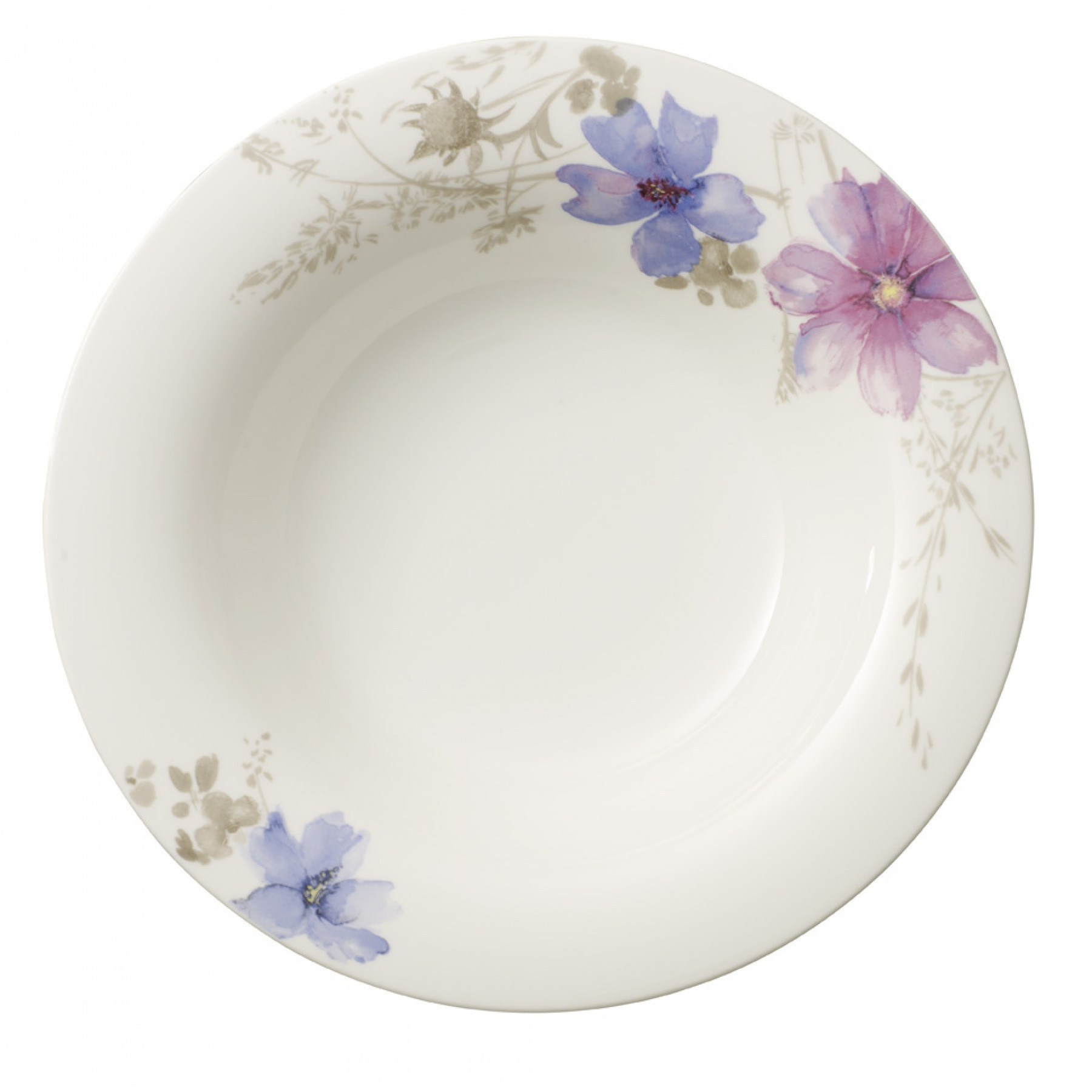 Talerz Mariefleur Gris 23cm głęboki
