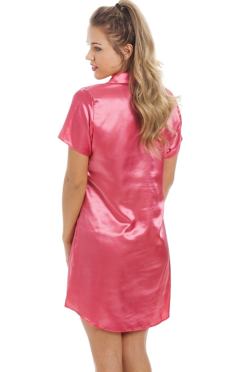 Camille Luxury Satin Nightshirt