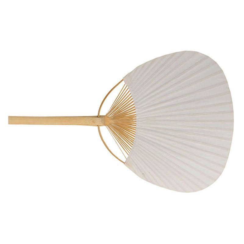 BAMBOU - Eventail en bambou à décorer 37x24x22cm