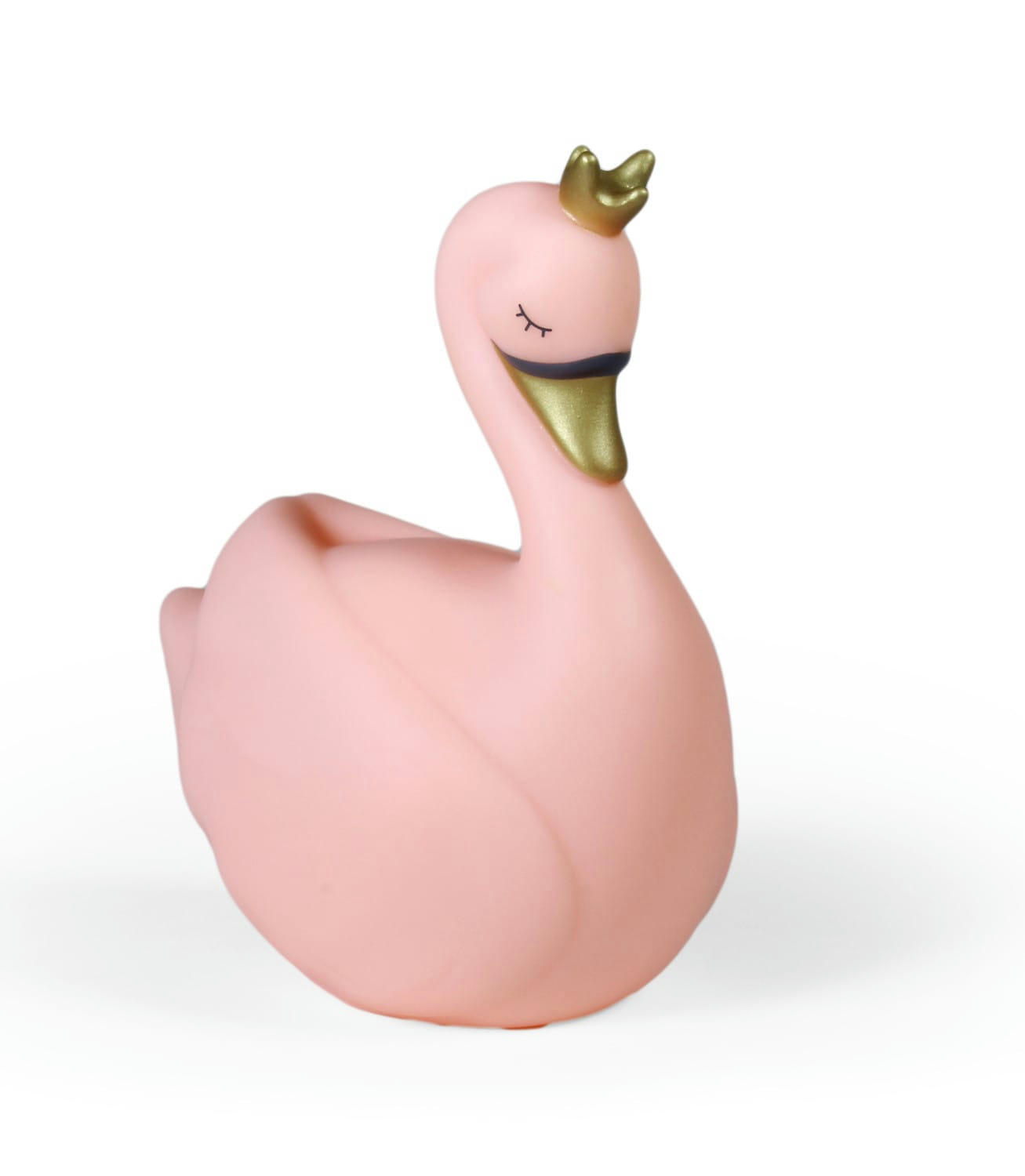 DAME BLANCHE - Veilleuse cygne rose