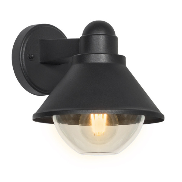 Kinkiet zewnętrznyczarny Saginia 1xE27x40W IP44 Candellux