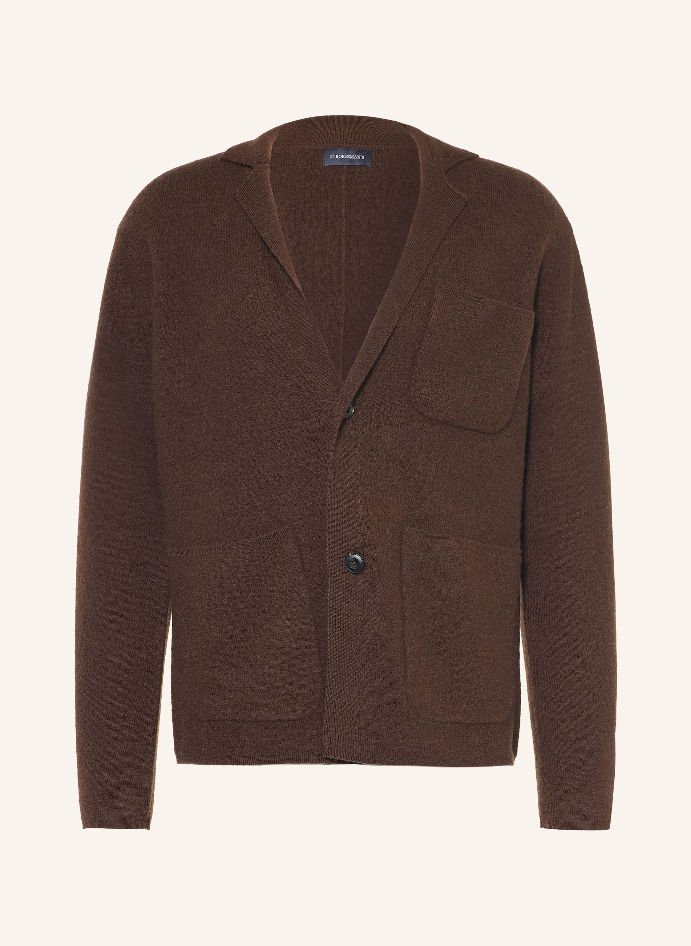 STROKESMAN'S Stricksakko Slim Fit