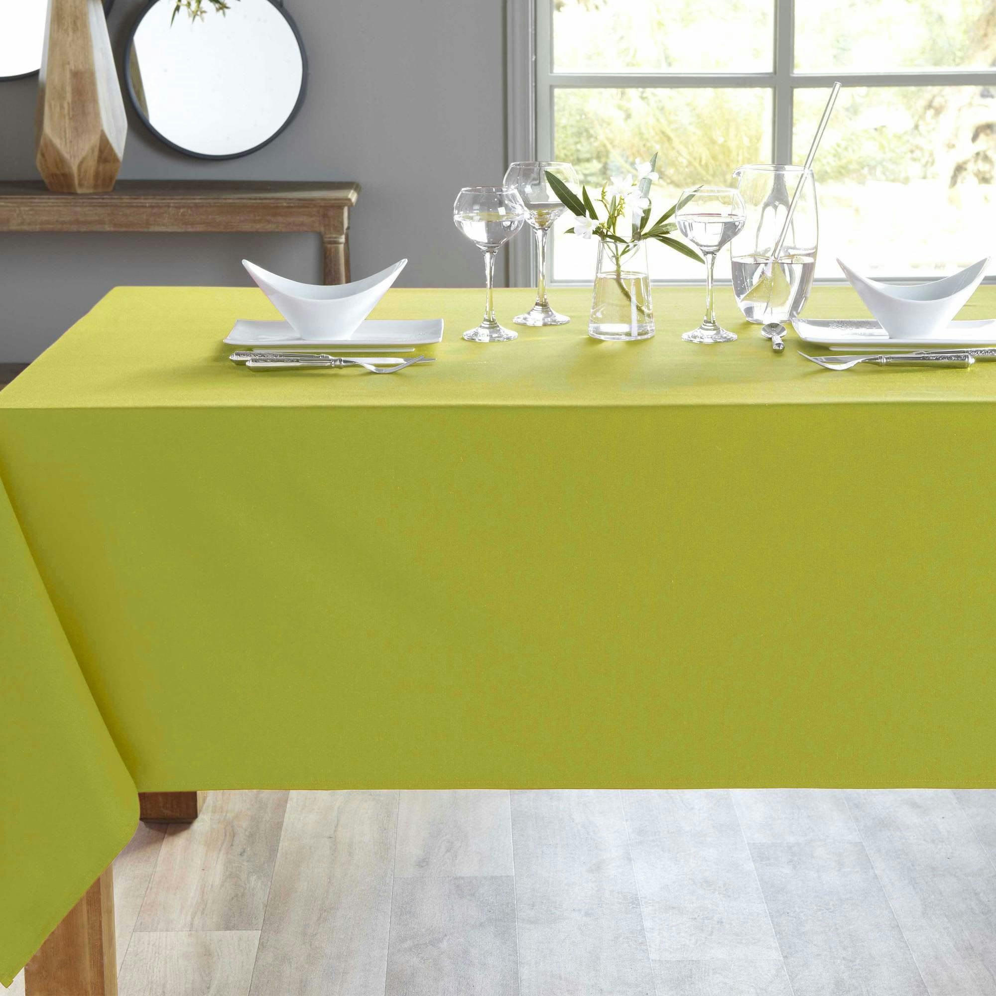 LONA - Nappe 150x150 vert en coton