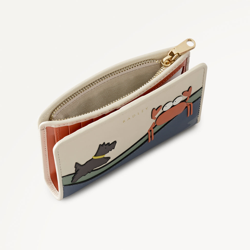 Clawde Crab - Medium Bifold Purse