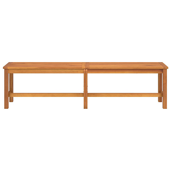 Banc de jardin meuble de patio bois Helloshop26